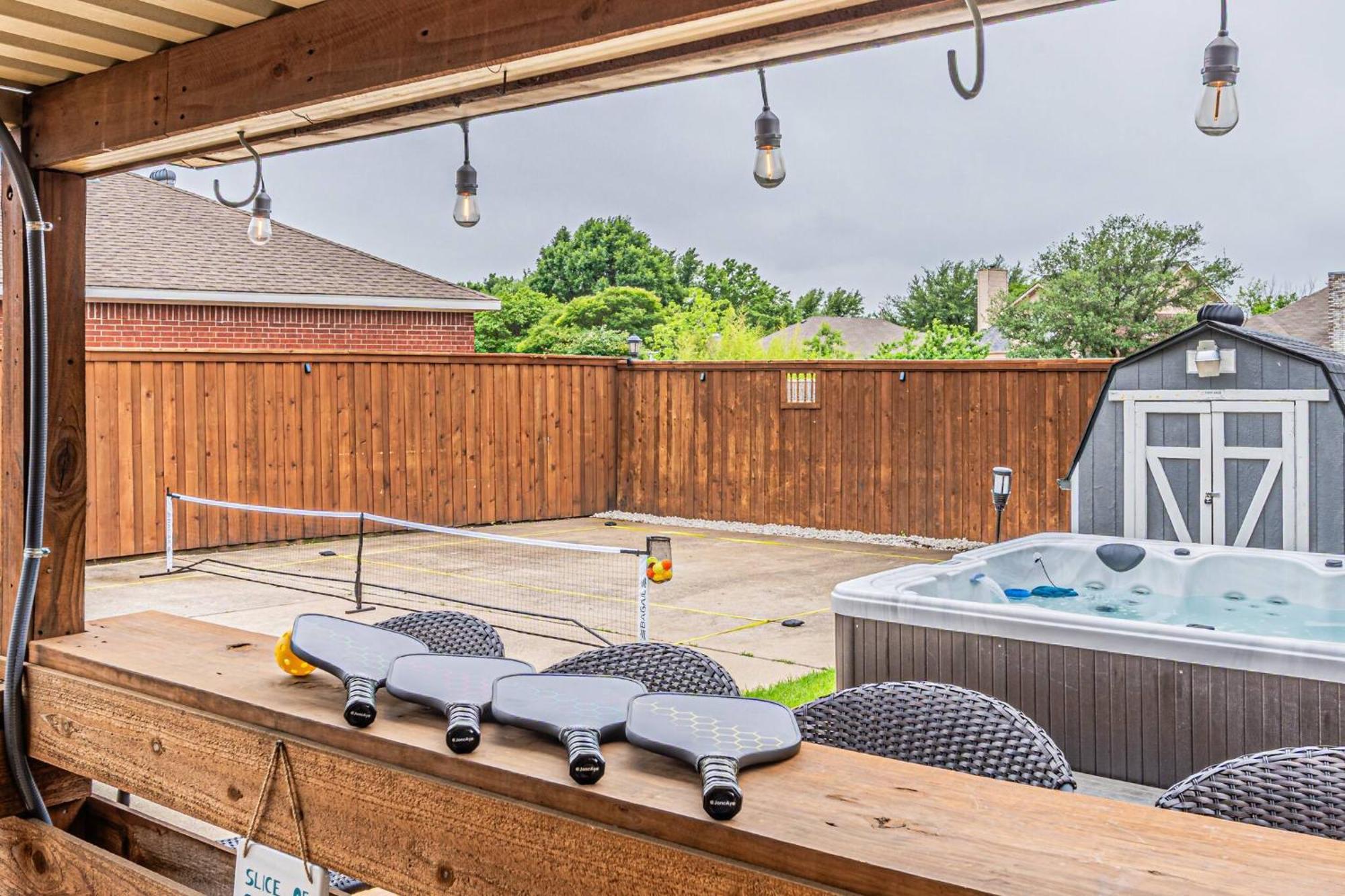 Pickleball Retreat Near Lake Ray Hubbard Rowlett Luaran gambar